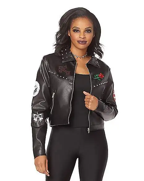 Spirit Halloween Girl Gang Punk Jacket 3 Spirit Halloween Girl Gang Punk Jacket
