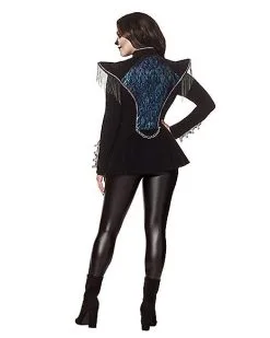 Spirit Halloween Women's Skeleton Royalty Jacket 7 Spirit Halloween Women's Skeleton Royalty Jacket -Spooky Costume Store 01507219 c