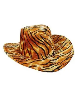 Spirit Halloween Tiger Print Hat -Spooky Costume Store 01507821 c