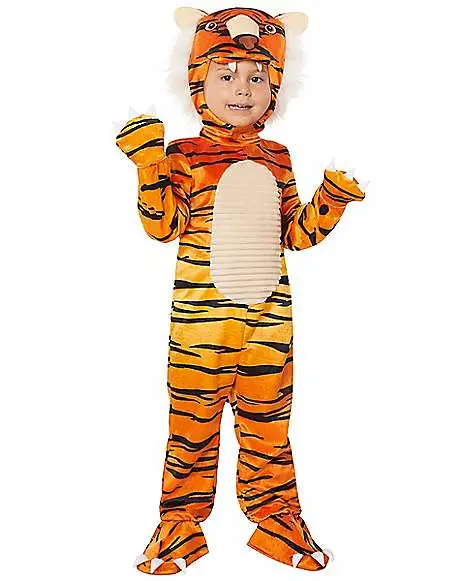 Spirit Halloween Toddler Faux Fur Tiger Costume 3 Spirit Halloween Toddler Faux Fur Tiger Costume