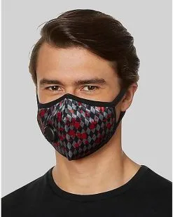 Spirit Halloween Scary Clown Face Mask