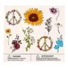 Spirit Halloween Hippie Temporary Tattoos -Spooky Costume Store 01514884 a