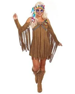 Spirit Halloween Adult Groovy Girl Costume