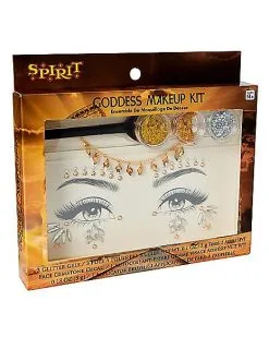 Spirit Halloween Goddess Makeup Kit -Spooky Costume Store 01516897 c