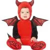 Spirit Halloween Baby Red Devil One Piece Costume -Spooky Costume Store 01518463 a