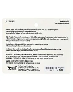 Spirit Halloween Warm Tones Makeup Palette -Spooky Costume Store 01519115 c