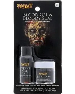 Spirit Halloween Blood Gel And Bloody Scab