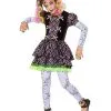 Spirit Halloween Kids Neon Broken Doll Costume -Spooky Costume Store 01524081 a