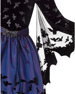 Spirit Halloween Kids Beautiful Bat Costume -Spooky Costume Store 01524230 d