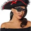 Spirit Halloween Jeweled Pirate Eye Patch -Spooky Costume Store 01525625 a