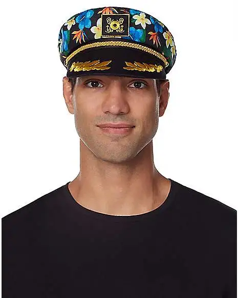 Spirit Halloween Tropical Captain's Hat 3 Spirit Halloween Tropical Captain's Hat