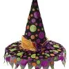 Spirit Halloween Whimsical Witch Hat -Spooky Costume Store 01525807 a
