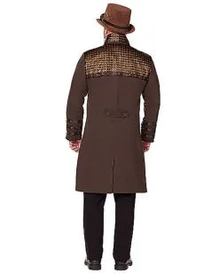 Spirit Halloween Adult Steampunk Jacket 7 Spirit Halloween Adult Steampunk Jacket -Spooky Costume Store 01526045 b