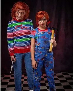 Spirit Halloween Kids Chucky Good Guys Costume Kit -Spooky Costume Store 01528512 c