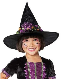 Spirit Halloween Toddler Sparkling Witch Costume -Spooky Costume Store 01529031 c