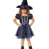 Spirit Halloween Toddler Enchanted Light-Up Witch Costume 1 Spirit Halloween Toddler Enchanted Light-Up Witch Costume -Spooky Costume Store 01529072 a