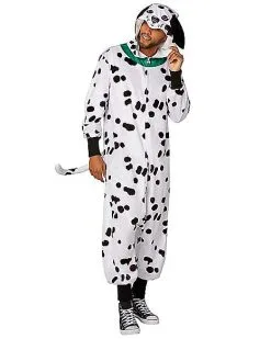 Spirit Halloween Adult Dalmatian Union Suit