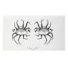 Spirit Halloween Spider Face Decals