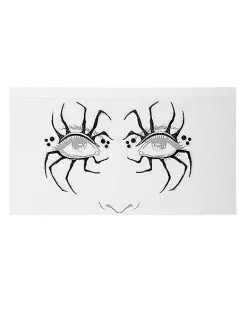 Spirit Halloween Spider Face Decals