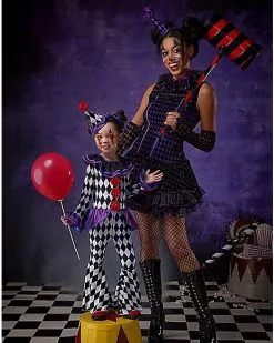 Spirit Halloween Adult Dark Clown Costume 7 Spirit Halloween Adult Dark Clown Costume -Spooky Costume Store 01533470 c