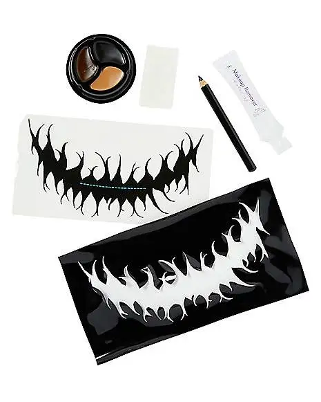 Spirit Halloween Scary Scarecrow Makeup Kit 3 Spirit Halloween Scary Scarecrow Makeup Kit