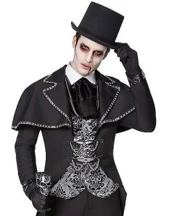 Spirit Halloween Adult Midnight Vampire Costume -Spooky Costume Store 01537752 d