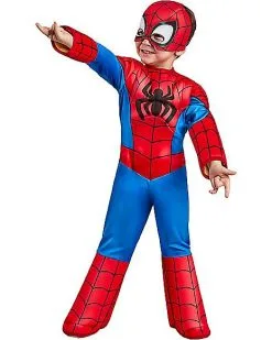 Spirit Halloween Toddler Peter Parker Costume - Spidey And His Amazing Friends