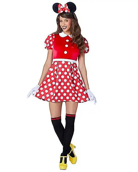 Spirit Halloween Adult Minnie Mouse Costume - Mickey And Friends 3 Spirit Halloween Adult Minnie Mouse Costume - Mickey And Friends