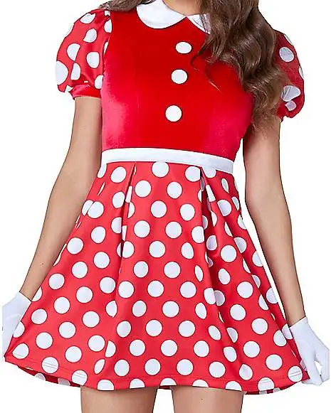 Spirit Halloween Adult Minnie Mouse Costume - Mickey And Friends 5 Spirit Halloween Adult Minnie Mouse Costume - Mickey And Friends - Image 3