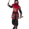 Spirit Halloween Kids Samurai Ninja Costume -Spooky Costume Store 01542497 a