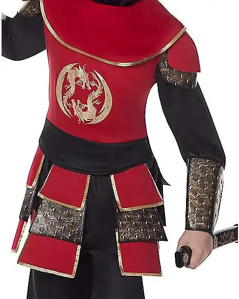 Spirit Halloween Kids Samurai Ninja Costume 4 Spirit Halloween Kids Samurai Ninja Costume - Image 2