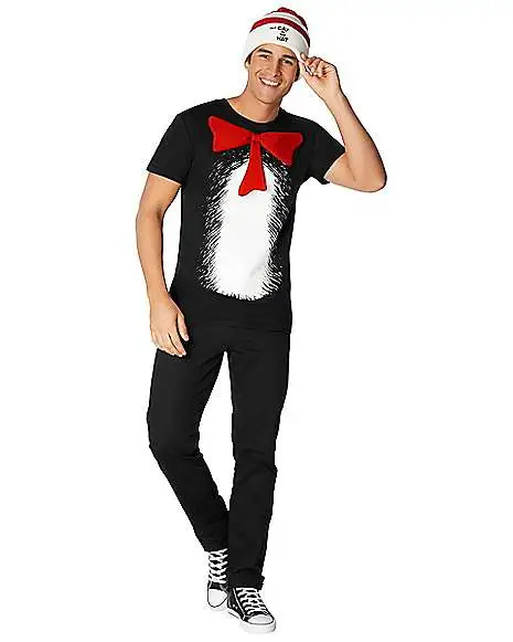 Spirit Halloween Adult Cat In The Hat Costume Kit - Dr. Seuss 3 Spirit Halloween Adult Cat In The Hat Costume Kit - Dr. Seuss