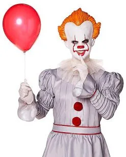 Spirit Halloween Adult Pennywise Costume - It Chapter Two -Spooky Costume Store 01543826 c
