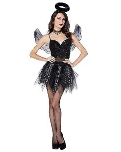 Spirit Halloween Adult Fallen Angel Costume Kit