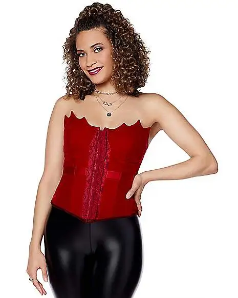Spirit Halloween Adult Devil Flame Corset 3 Spirit Halloween Adult Devil Flame Corset