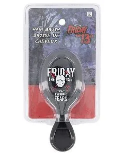 Spirit Halloween Friday The 13th Mini Hairbrush 7 Spirit Halloween Friday The 13th Mini Hairbrush -Spooky Costume Store 01545482 c