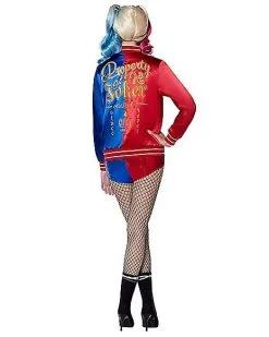 Spirit Halloween Adult Harley Quinn Jacket - Suicide Squad 6 Spirit Halloween Adult Harley Quinn Jacket - Suicide Squad -Spooky Costume Store 01545912 b