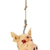 Spirit Halloween Hanging Severed Pig Head -Spooky Costume Store 01546308 a