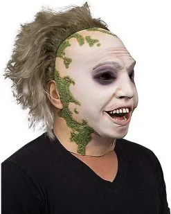 Spirit Halloween Beetlejuice Full Mask 7 Spirit Halloween Beetlejuice Full Mask -Spooky Costume Store 01546324 b