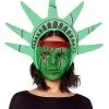 Spirit Halloween EL Wire LED Lady Liberty Half Mask - The Purge 1 Spirit Halloween EL Wire LED Lady Liberty Half Mask - The Purge -Spooky Costume Store 01546357 a