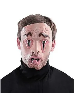Spirit Halloween Droopy Face Half Mask