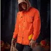 Spirit Halloween Sam Hooded Button-Up Shirt - Trick 'r Treat 1 Spirit Halloween Sam Hooded Button-Up Shirt - Trick 'r Treat -Spooky Costume Store 01548122 a
