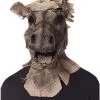 Spirit Halloween Scarecrow Horse Full Mask -Spooky Costume Store 01548304 a