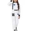 Spirit Halloween Kids White NASA Jumpsuit Costume -Spooky Costume Store 01548957 a