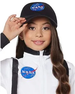 Spirit Halloween Kids White NASA Jumpsuit Costume -Spooky Costume Store 01548957 c