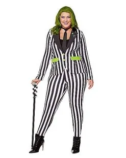Spirit Halloween Adult Women's Beetlejuice Costume - Beetlejuice 8 Spirit Halloween Adult Women's Beetlejuice Costume - Beetlejuice -Spooky Costume Store 01549427 c
