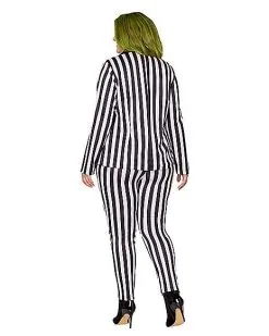Spirit Halloween Adult Women's Beetlejuice Costume - Beetlejuice 9 Spirit Halloween Adult Women's Beetlejuice Costume - Beetlejuice -Spooky Costume Store 01549427 d