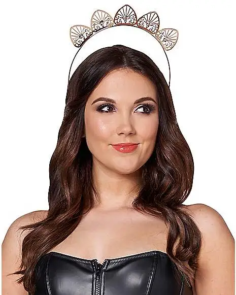 Spirit Halloween Goldtone Halo Headband 3 Spirit Halloween Goldtone Halo Headband