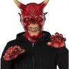 Spirit Halloween Devil Mask With Hands -Spooky Costume Store 01550474 a