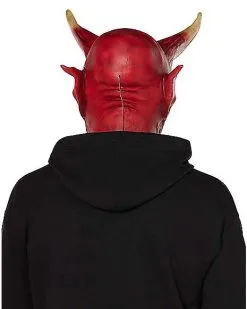 Spirit Halloween Devil Mask With Hands -Spooky Costume Store 01550474 d
